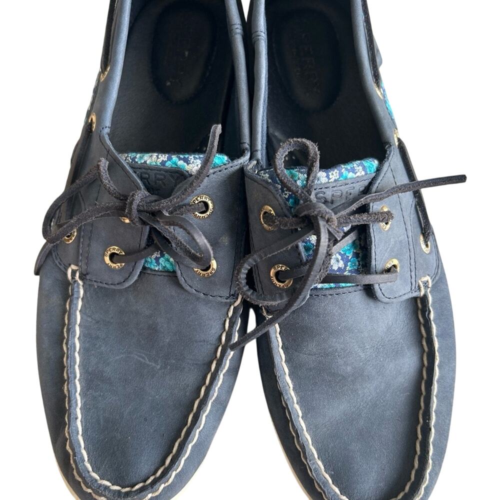 Sperry Top Sider Women’s Koifish Floral Leather Boat Shoes
